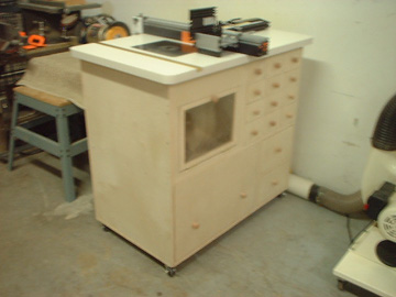 Wood Shop Router Table