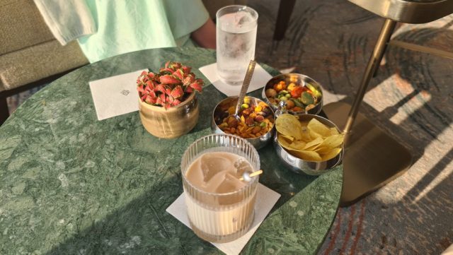 Pre-dinner snack