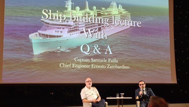 I attended the lecture on how the ship was constructed
