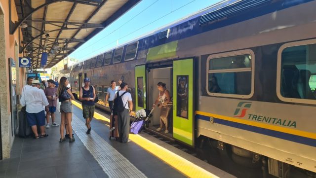 The train to Tarquinia