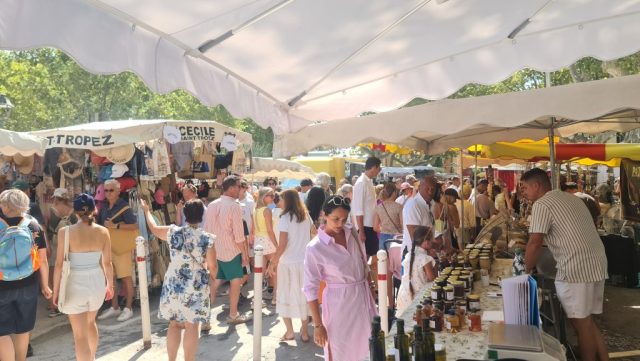 Saint Tropez Saturday Market
