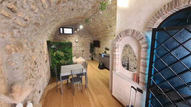 My room in Tarquinia, from Etruscan times